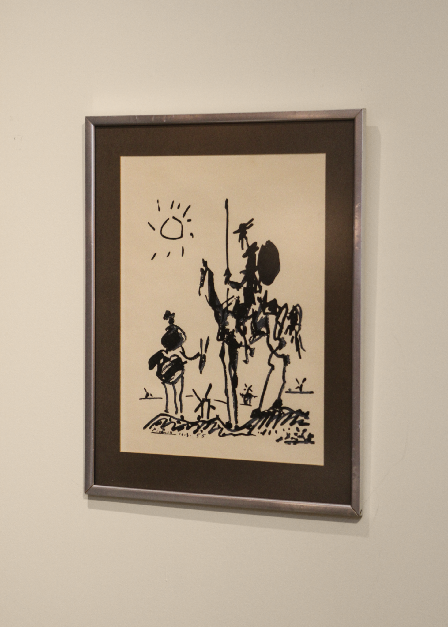 Vintage Don Quixote Print