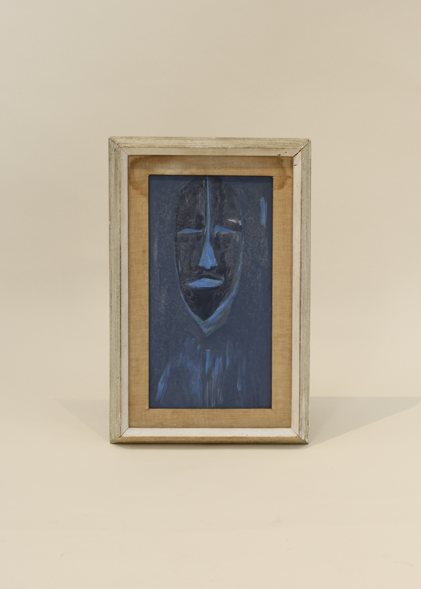 Blue Abstract Portrait