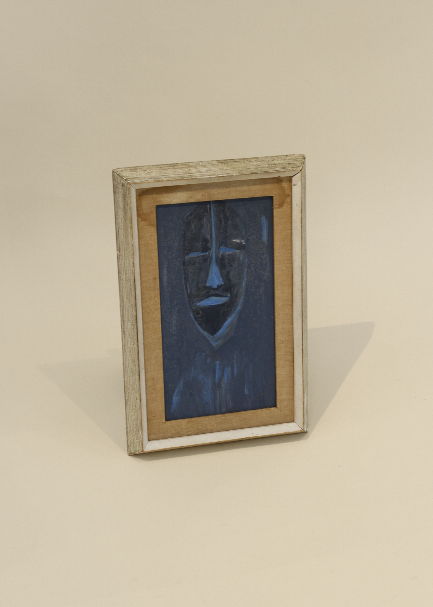 Blue Abstract Portrait
