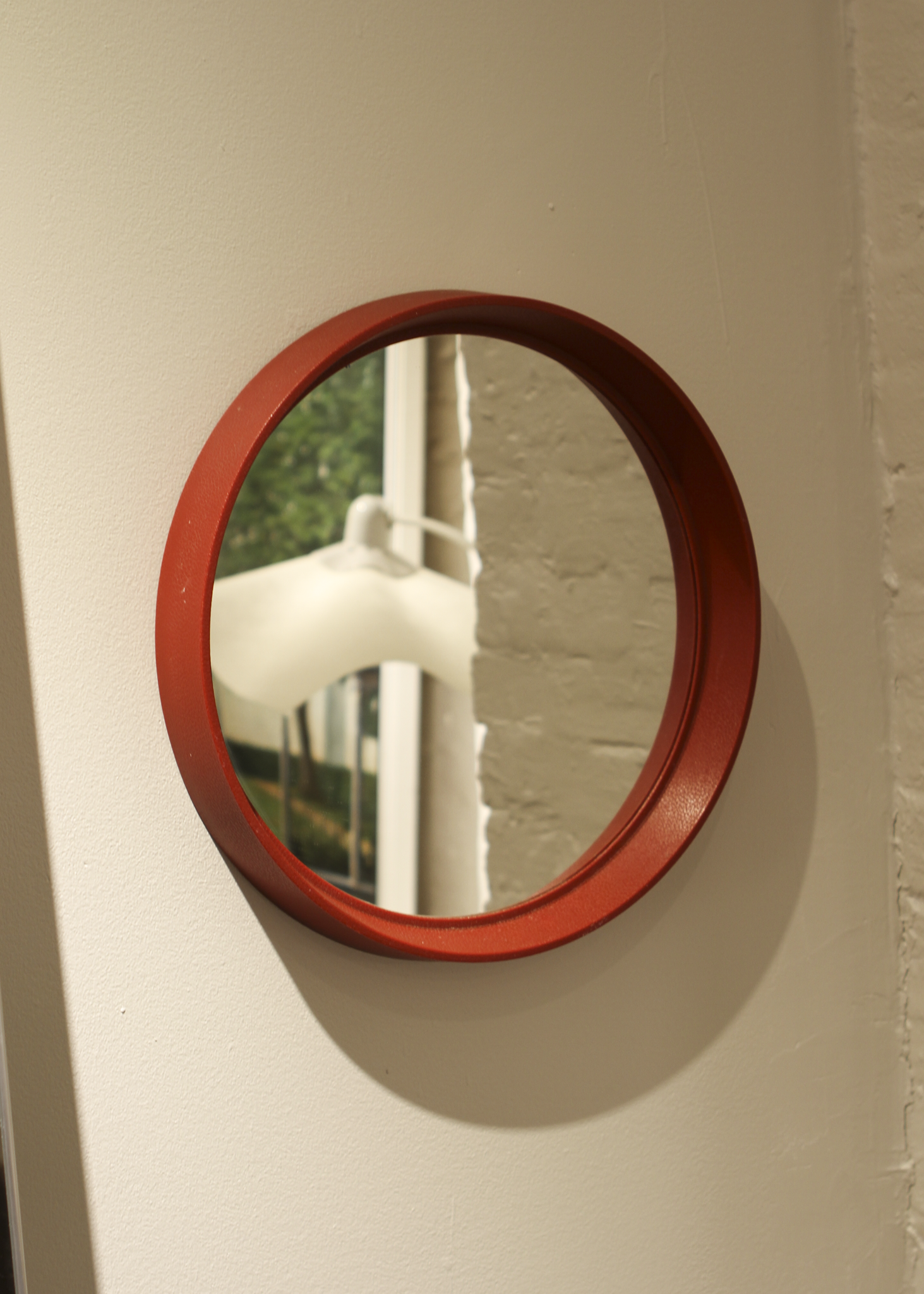 Vintage Red Mirror
