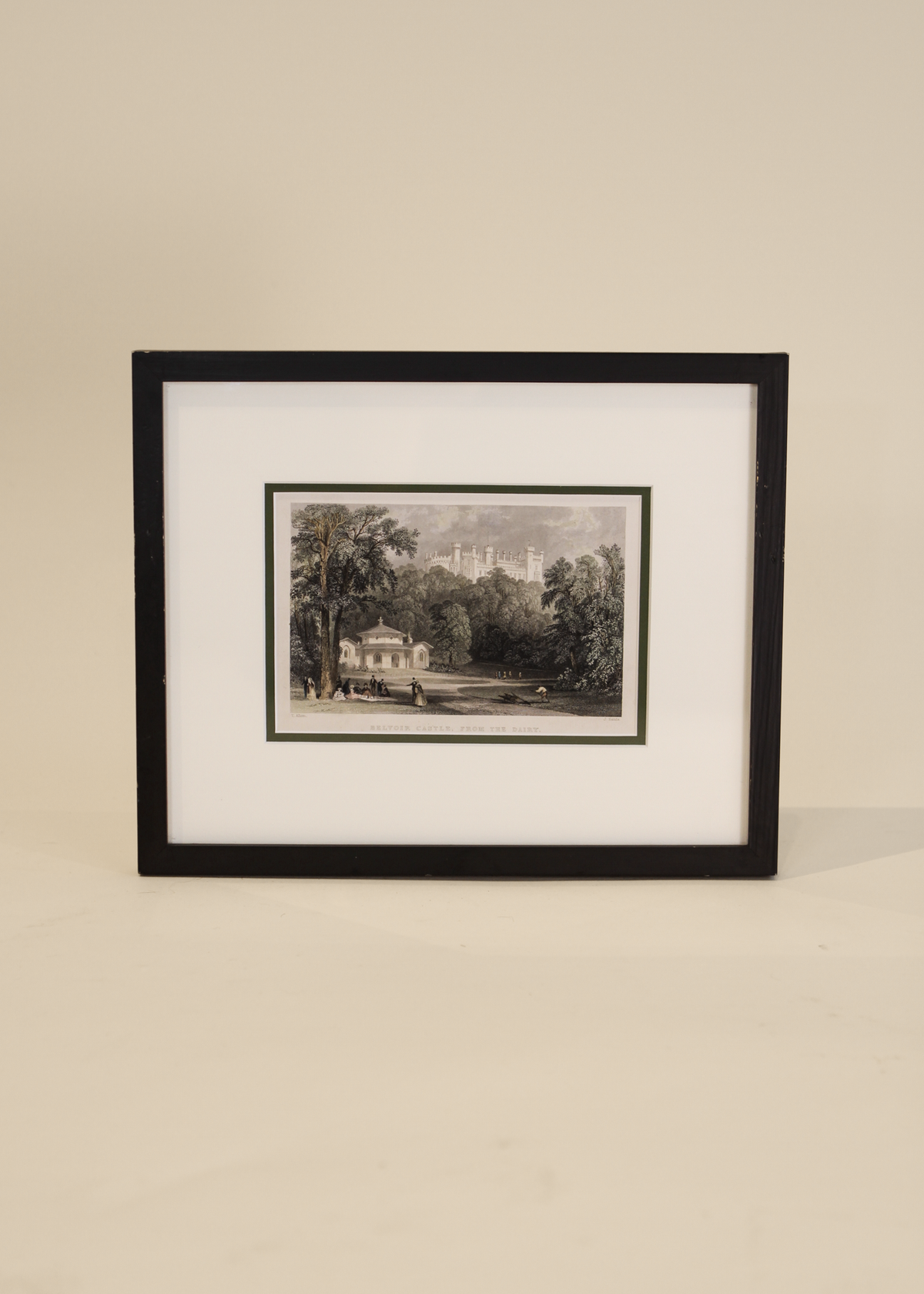 (2) Framed Steel Engravings