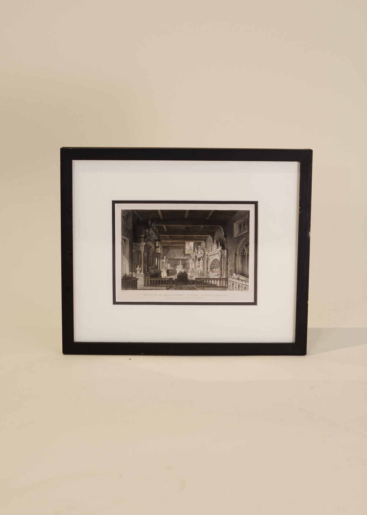 (2) Framed Steel Engravings