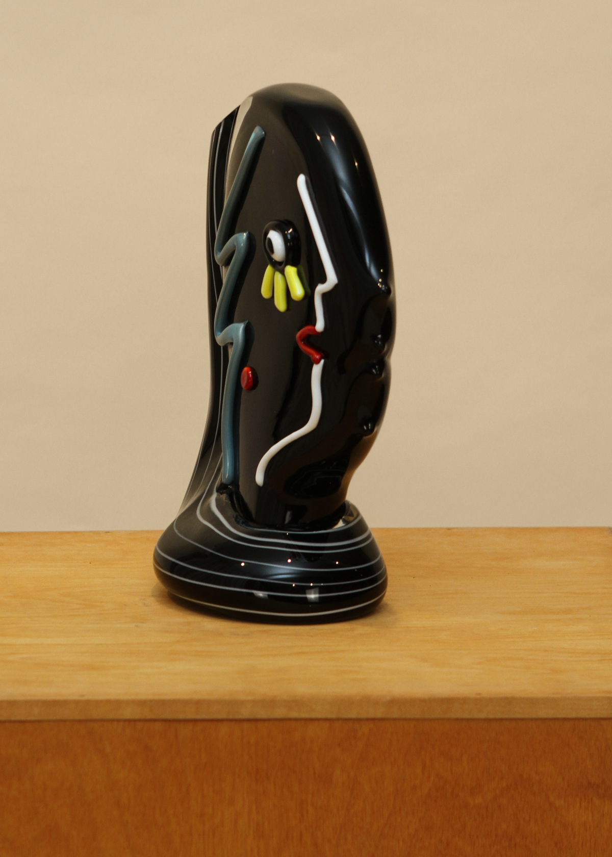 "Homage to Picasso" Murano Glass Bust