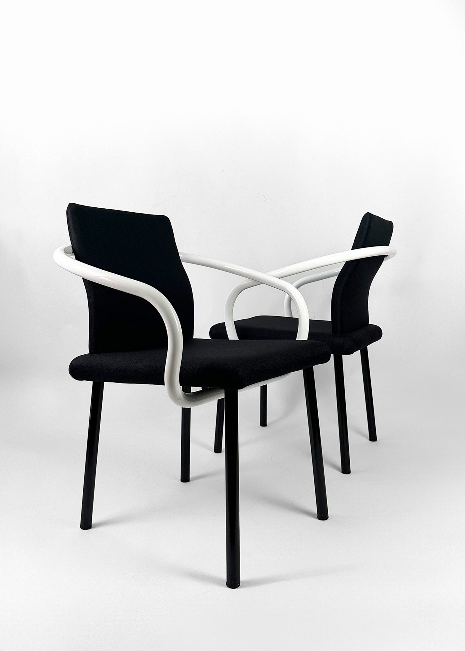 Mandarin Chairs (2) Ettore Sottsass for Knoll