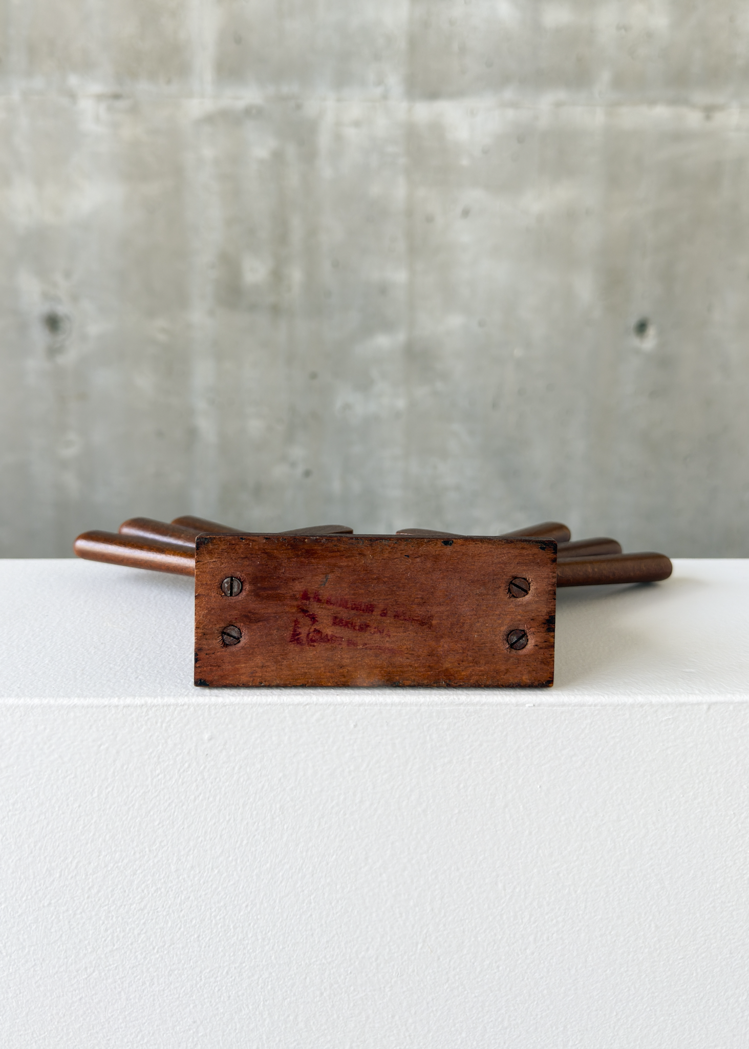 Teak Fruit Knives in Stand