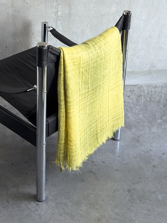 Chartreuse Green and Yellow Blanket