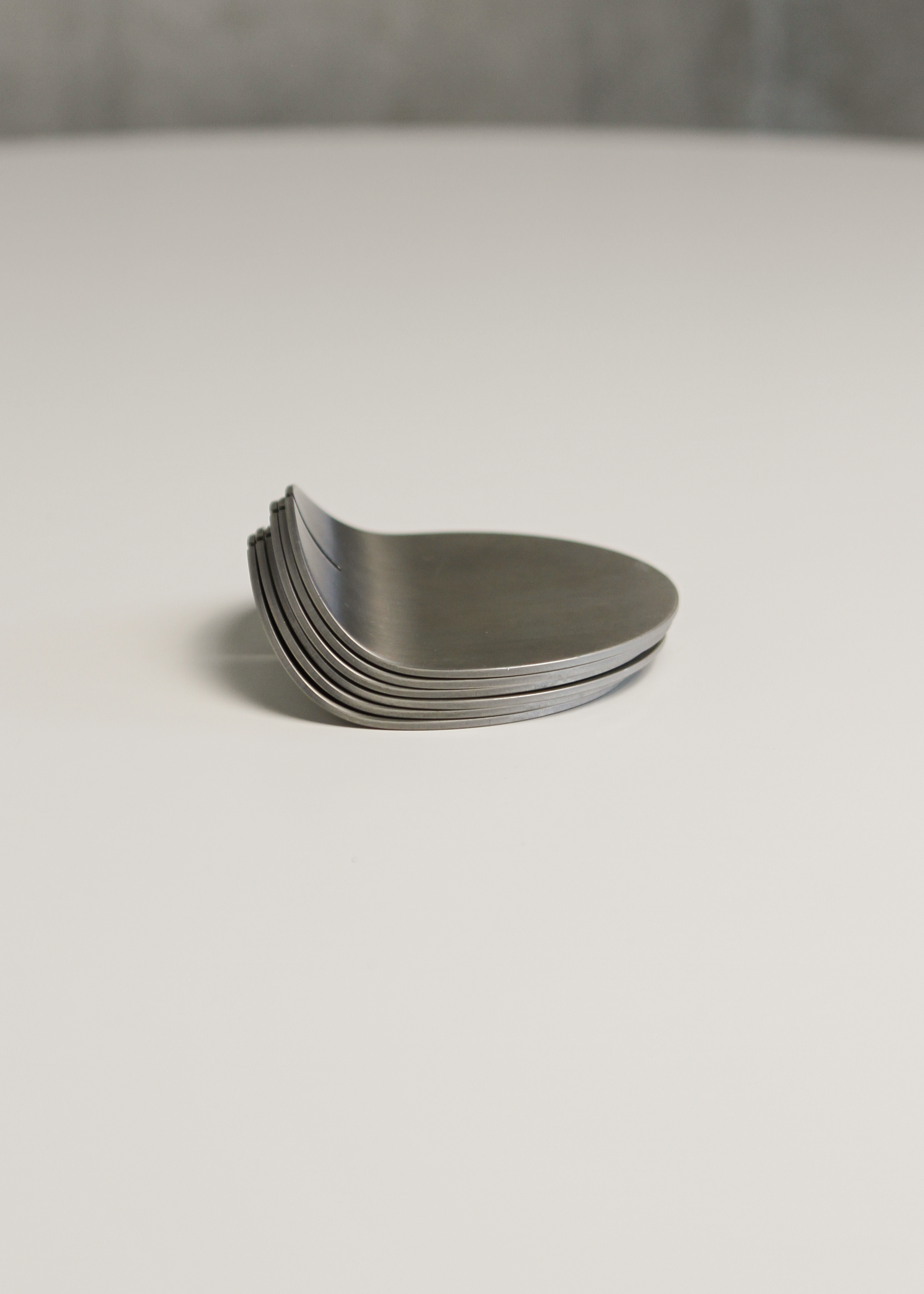 Set of flatware rests by Heinze. Shown on In Corso Studio, a vintage furniture platform in Toronto.