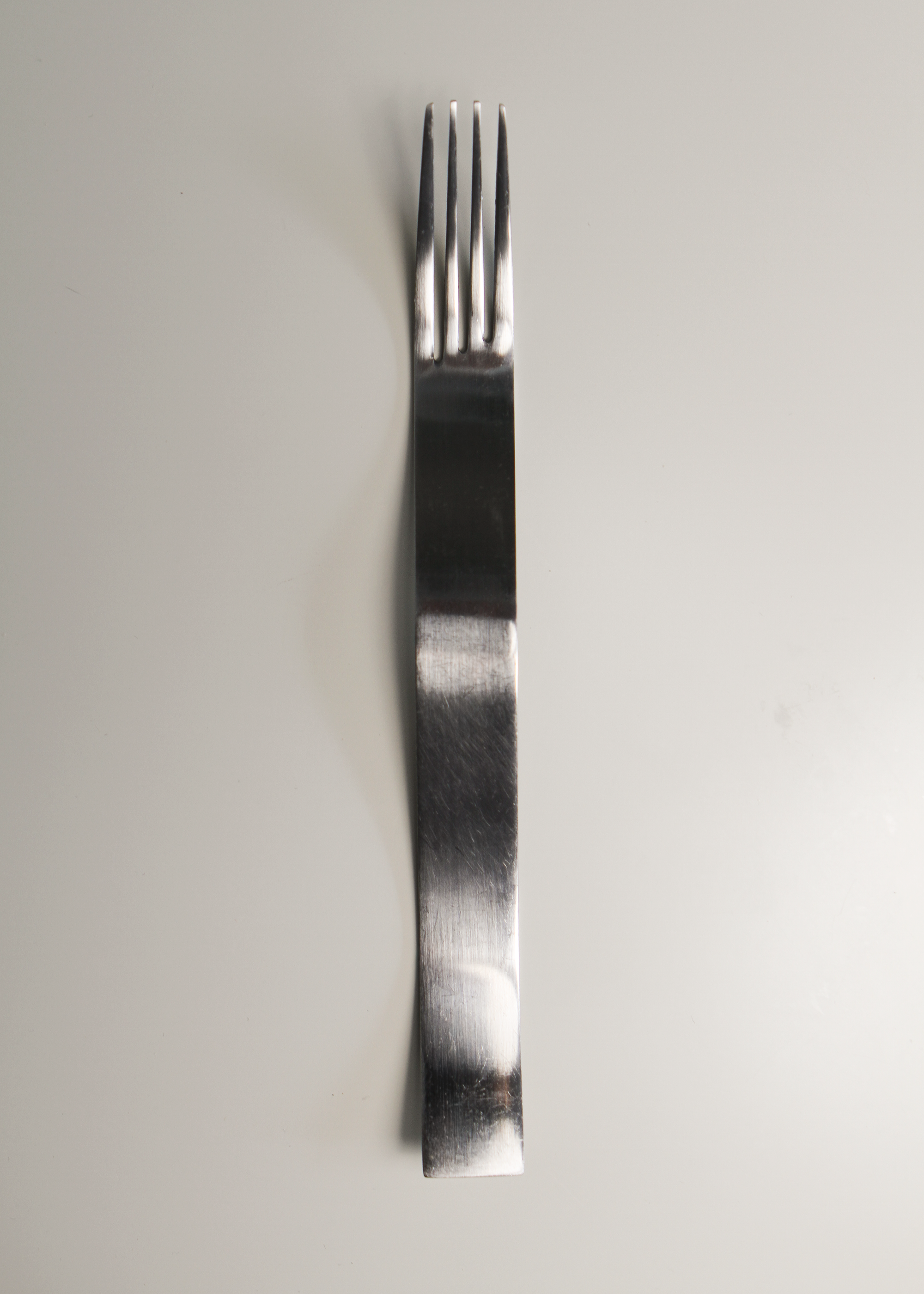 Squiggly flatware set made by Benzer. Shown on In Corso Studio, a vintage furniture platform in Toronto.