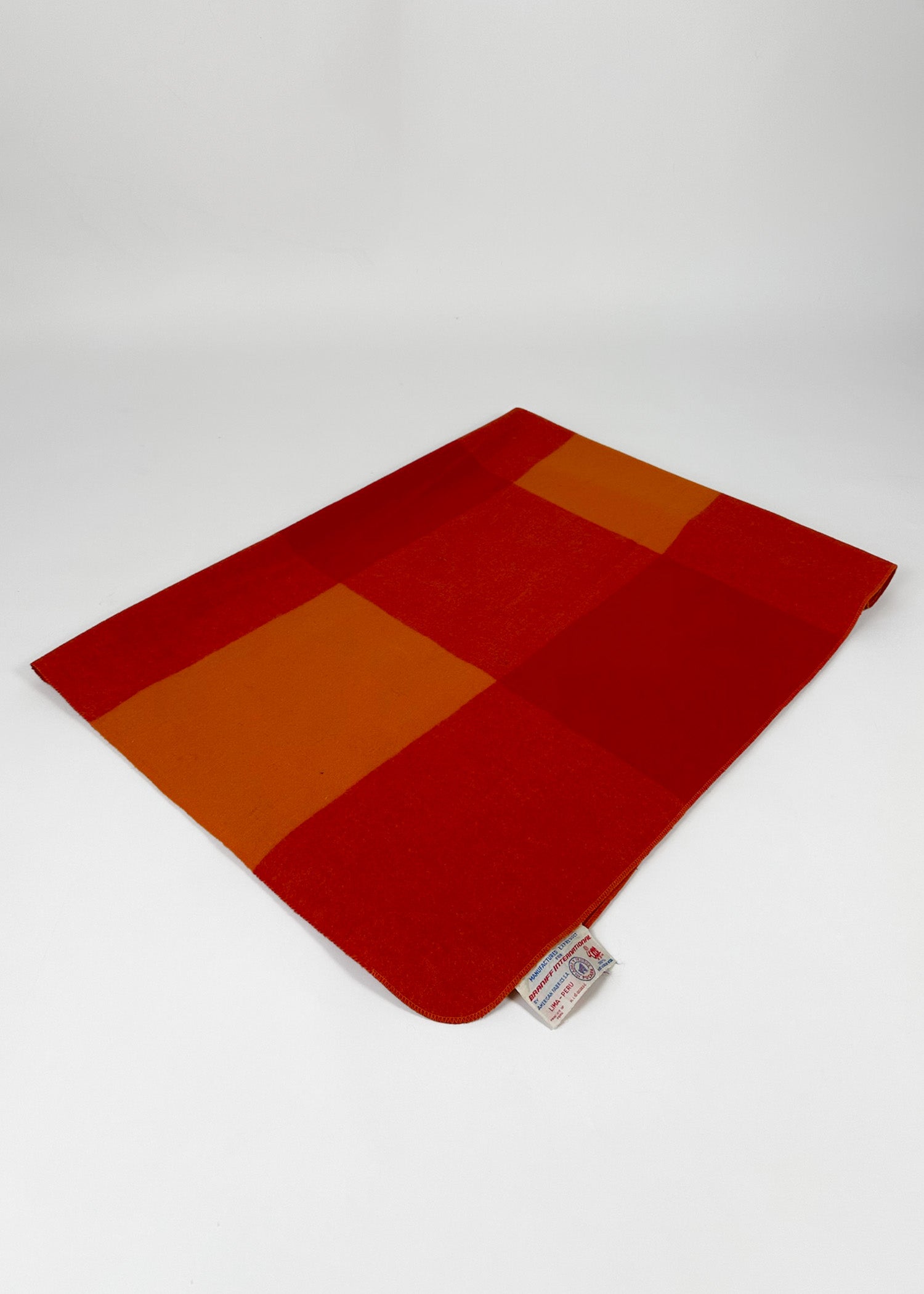 Wool Throw Blanket - Alexander Girgard for Branniff airlines