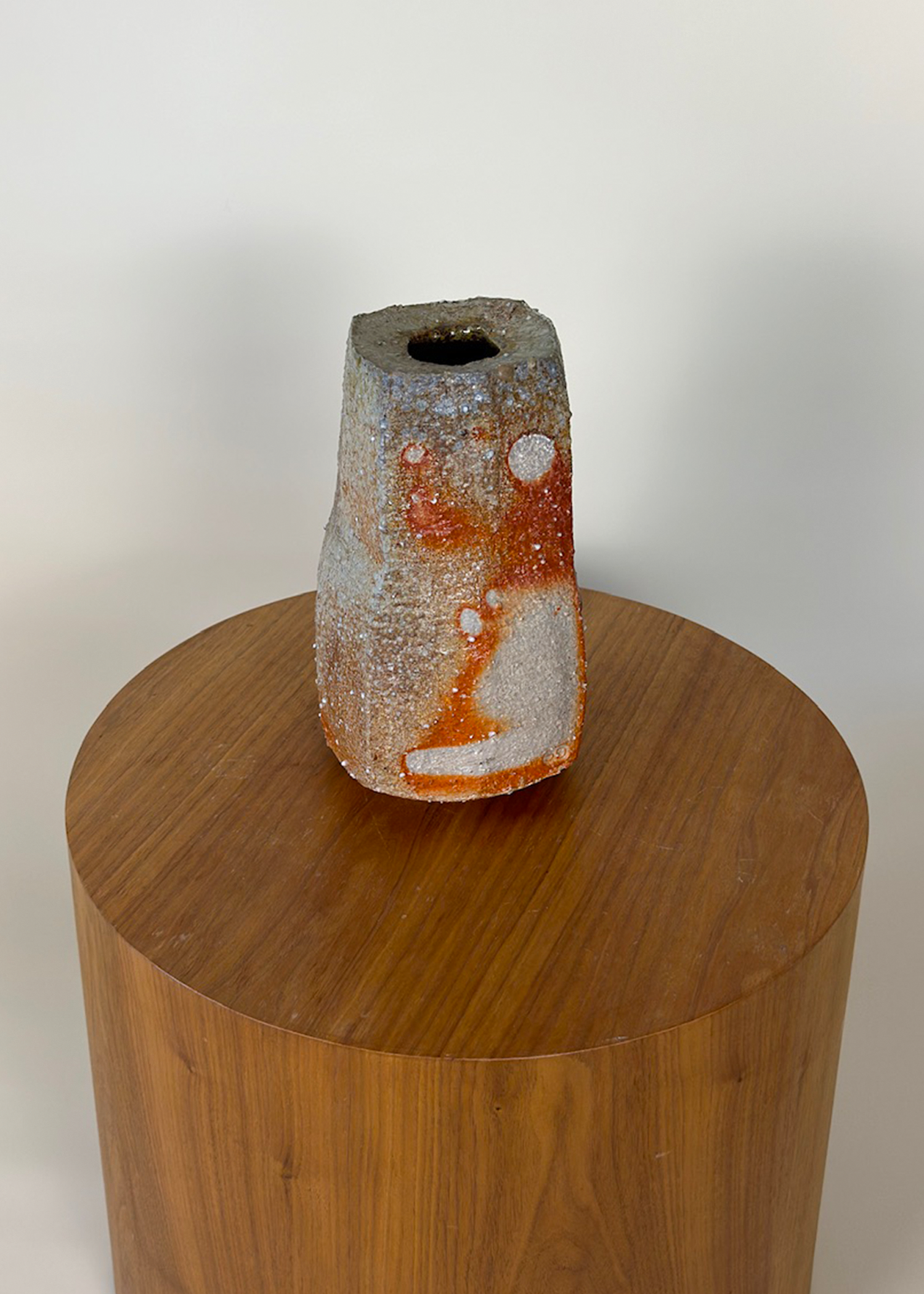 Speckled Abstract Ceramic Vase