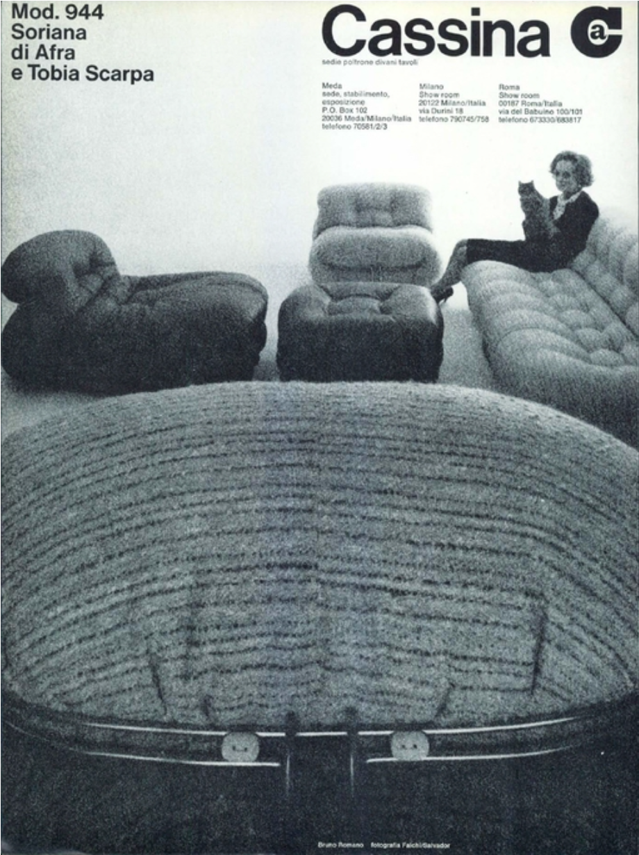 Soriana Two Seat Sofa - 1969