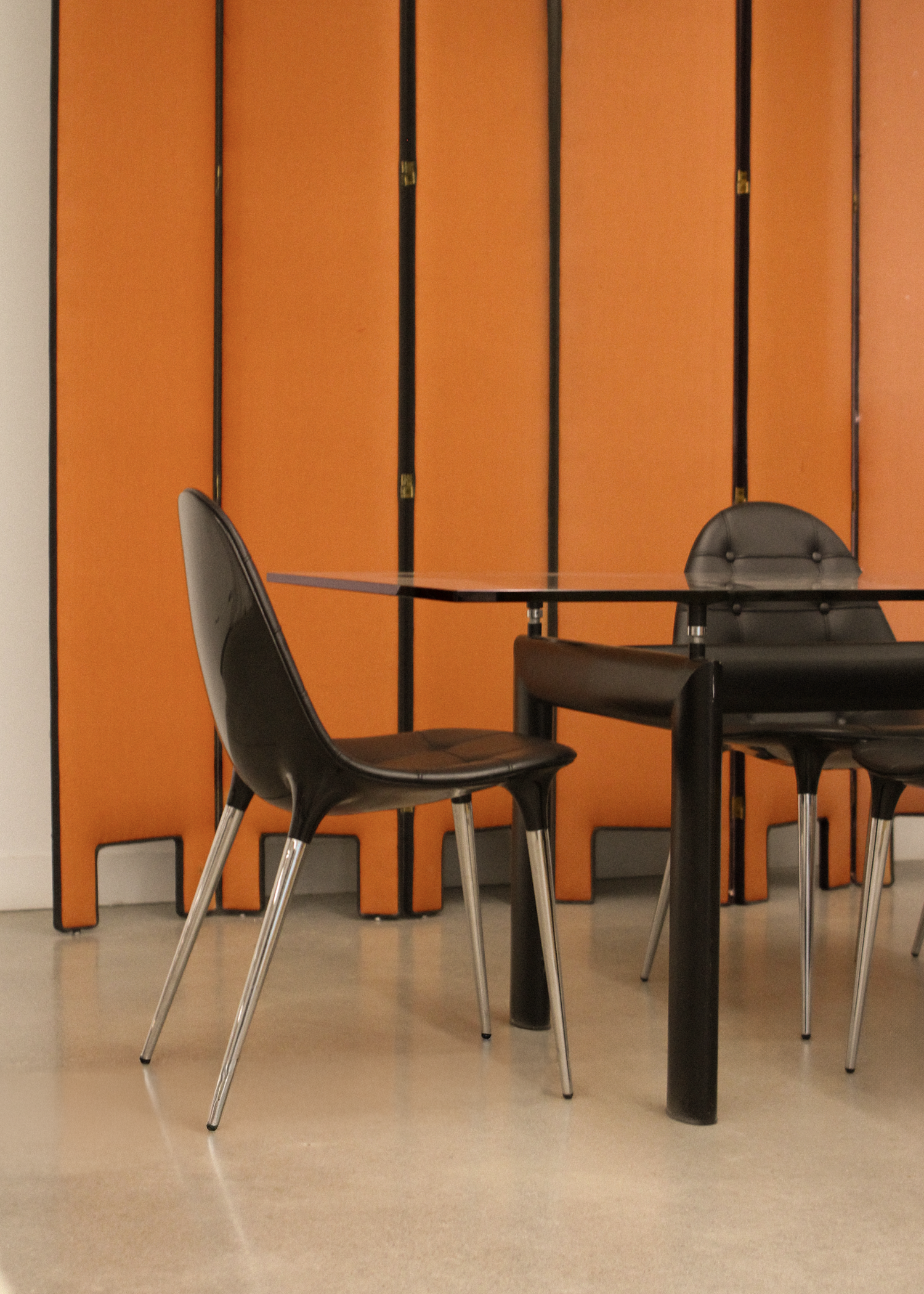 LC6 dining table by Le Corbusier for Cassina